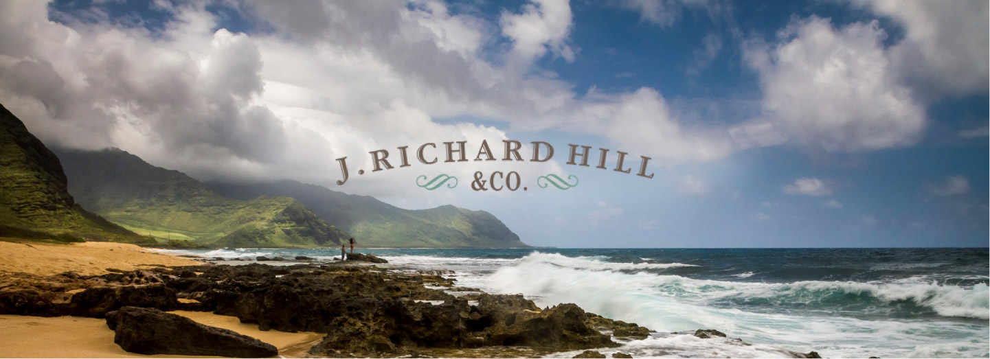 Header image of beach for J. Richard Hill case study