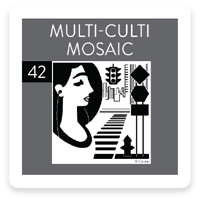 PRIZM segment card 42, Multi-Culti Mosaic