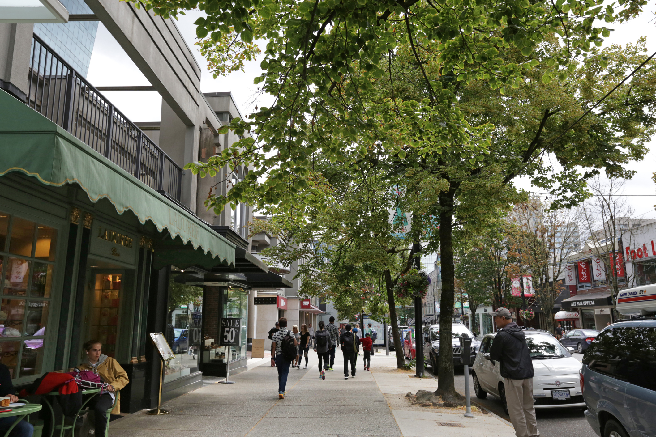 Robson Street, Vancouver Canada